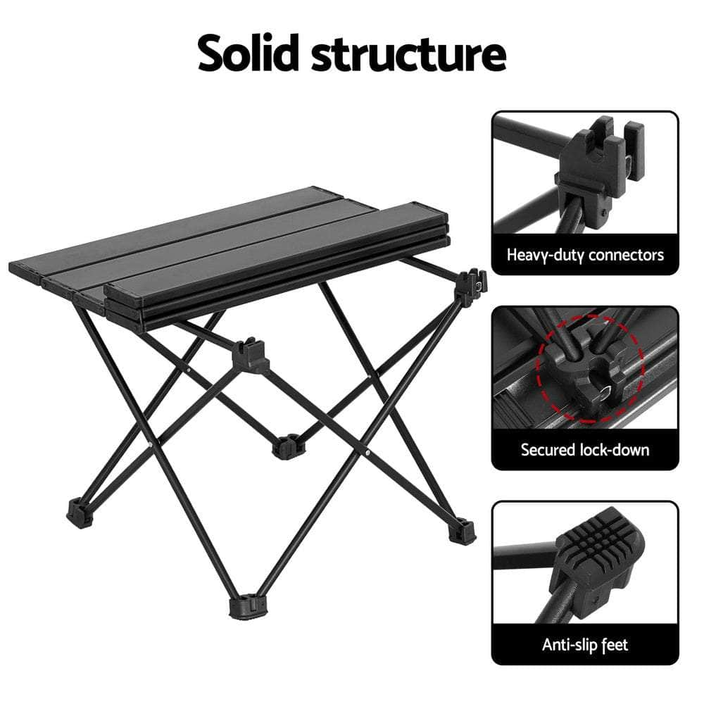 40Cm Folding Camping Table Aluminium Desk