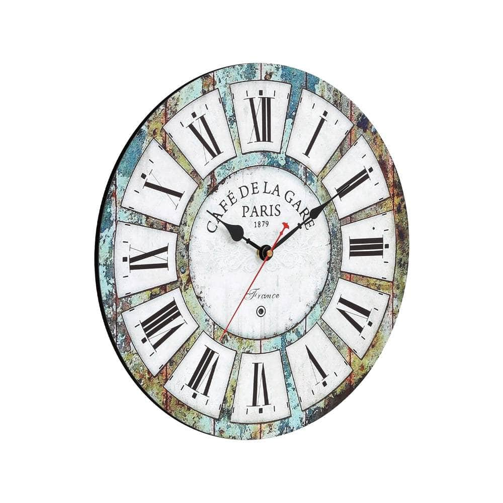 40CM Wall Clock Rustic Design