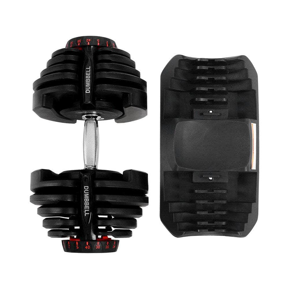 40KG Adjustable Dumbbells Set