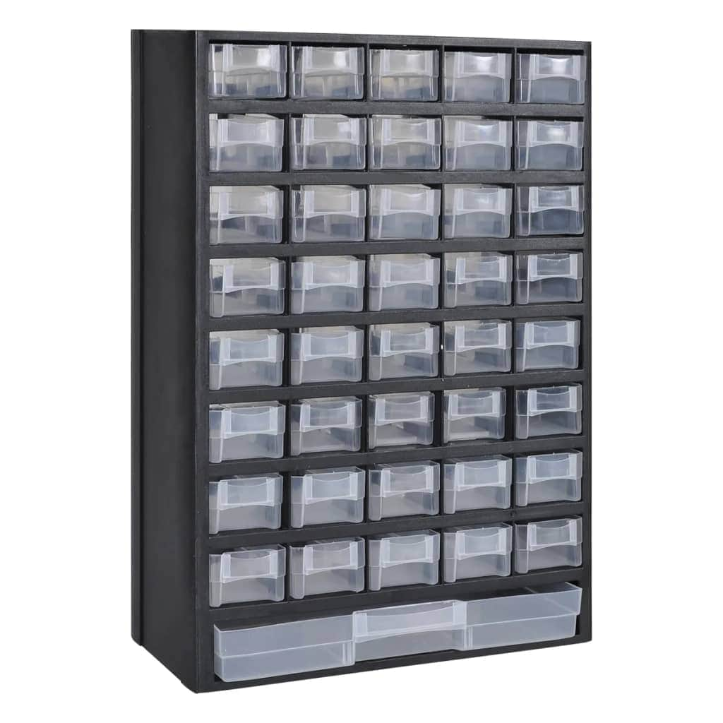 41-Drawer Storage Cabinet Tool Bo 2 pcs Plastic