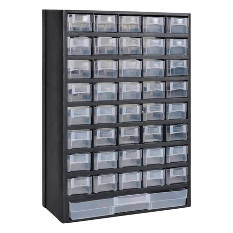 41-Drawer Storage Cabinet Tool Bo 2 pcs Plastic