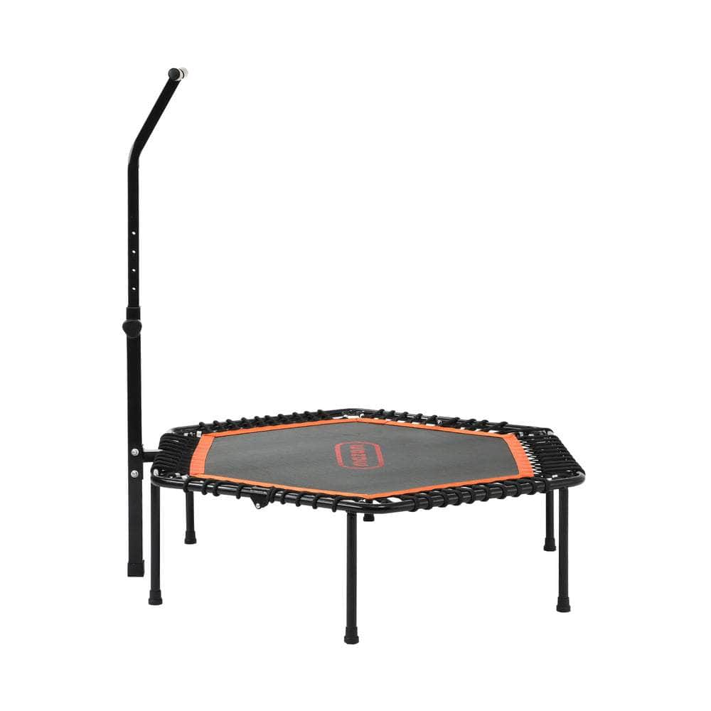 48/50cm Trampoline Round Fitness Rebounder Handrail