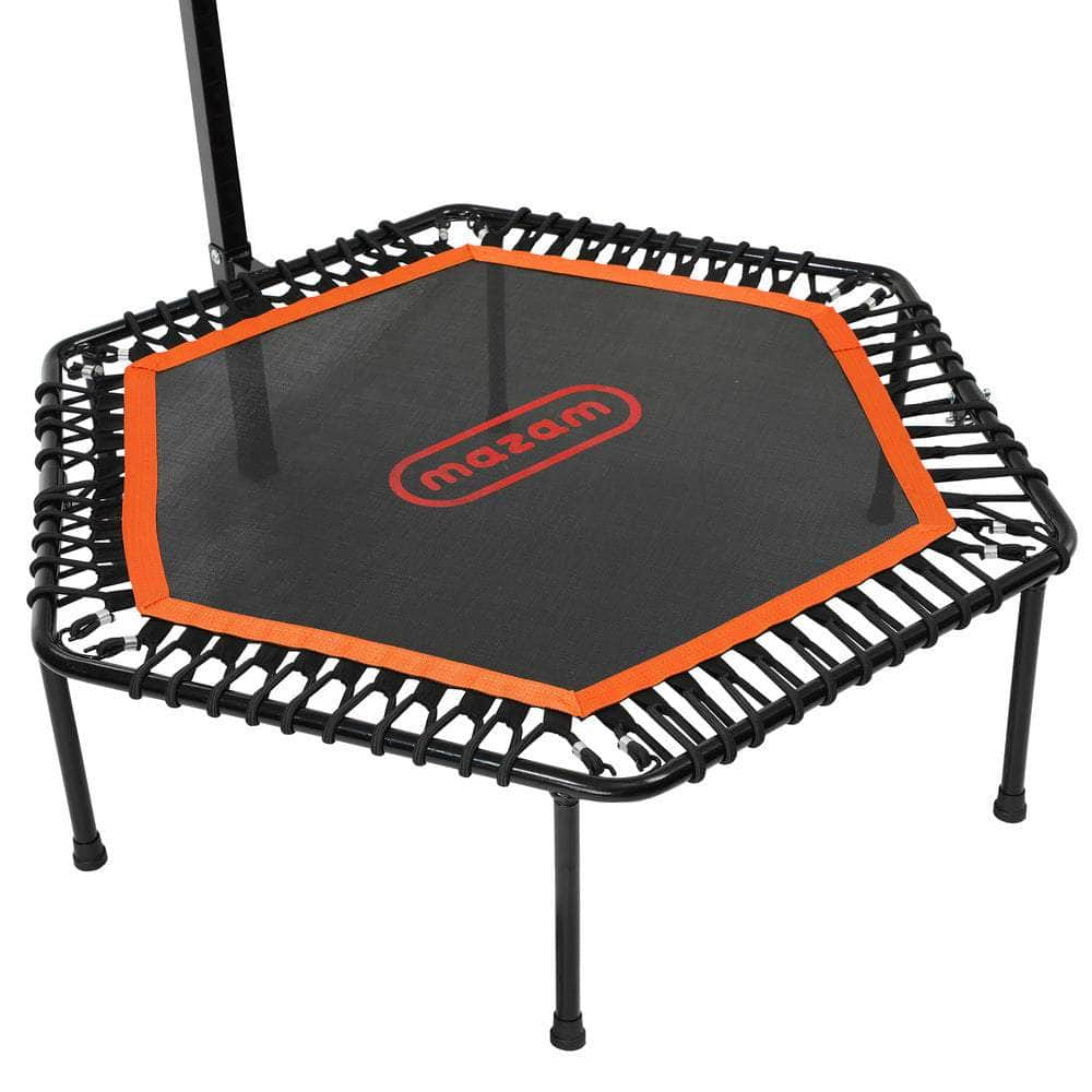 48/50cm Trampoline Round Fitness Rebounder Handrail