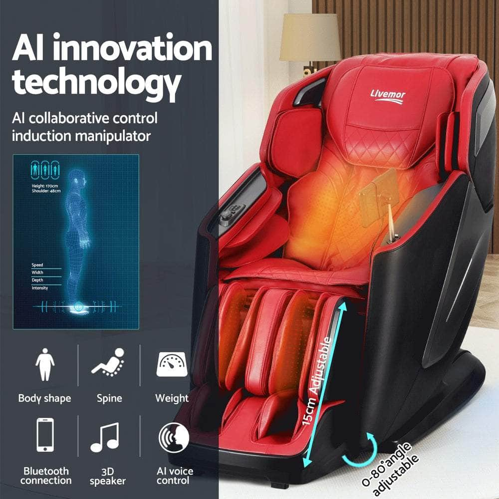 4D Massage Chair Electric Recliner Home Massager