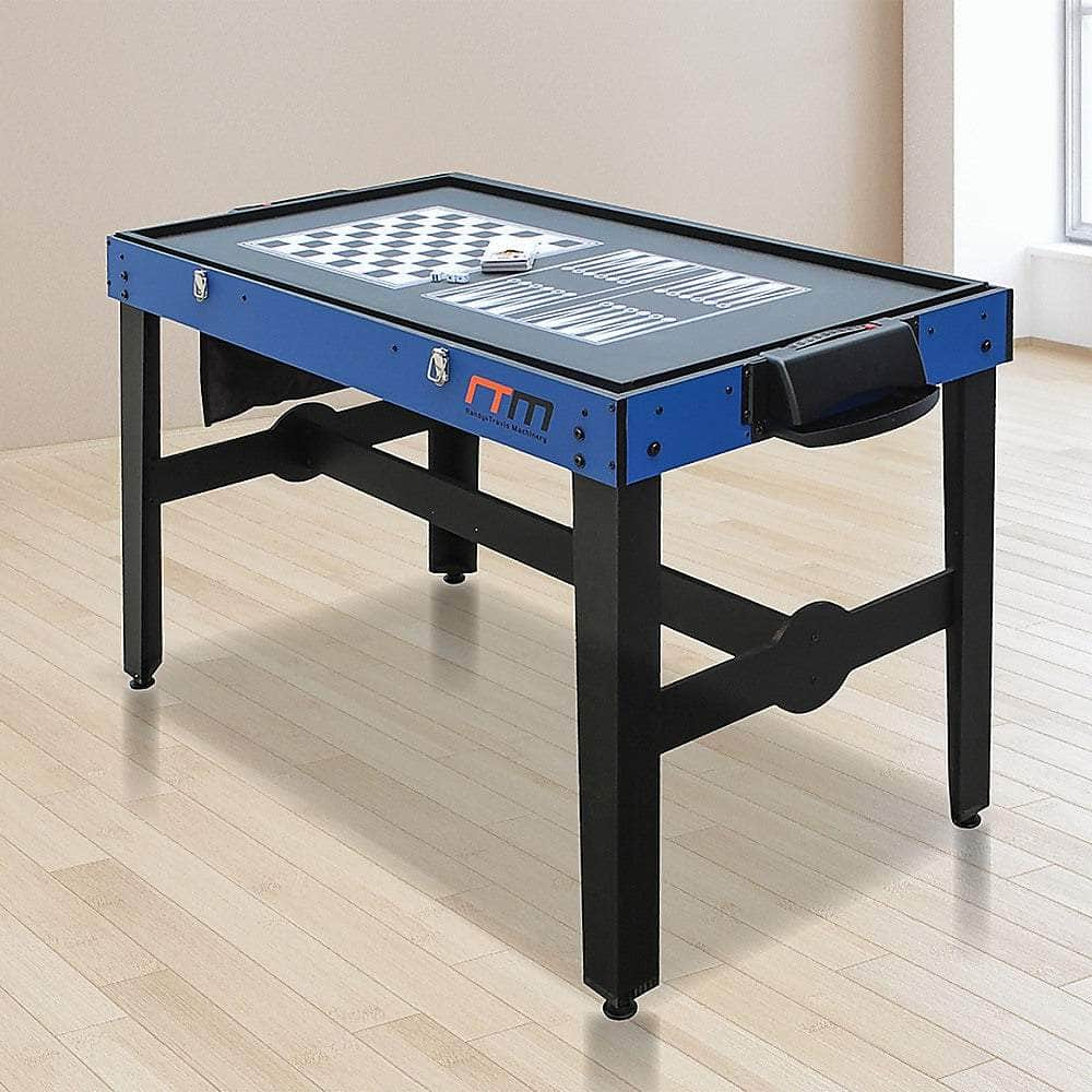 4Ft 12-In-1 Combo Games Tables Foosball Soccer Basketball Hockey Pool