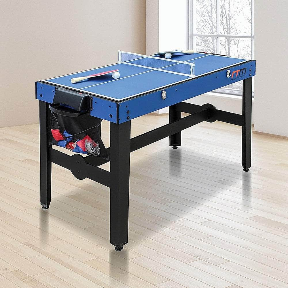 4Ft 12-In-1 Combo Games Tables Foosball Soccer Basketball Hockey Pool