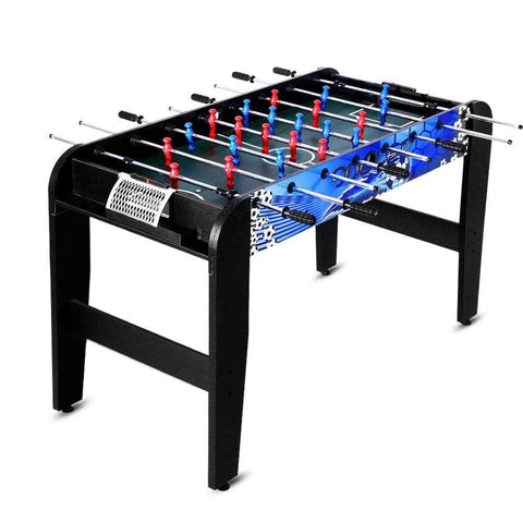 4Ft Blue Soccer Table Foosball Football Game