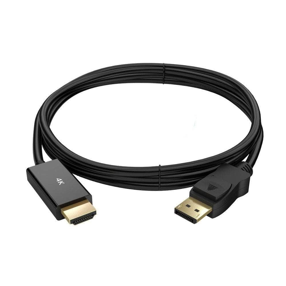 4K Displayport To Hdmi Cable 2160P Ultra Hd 1.8M