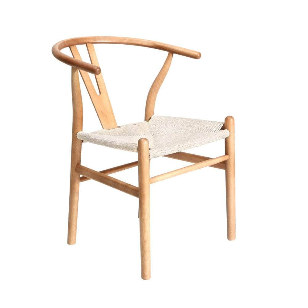 4Pcs/6PcsDining Chair Wooden Hans Wegner Chair Wishbone