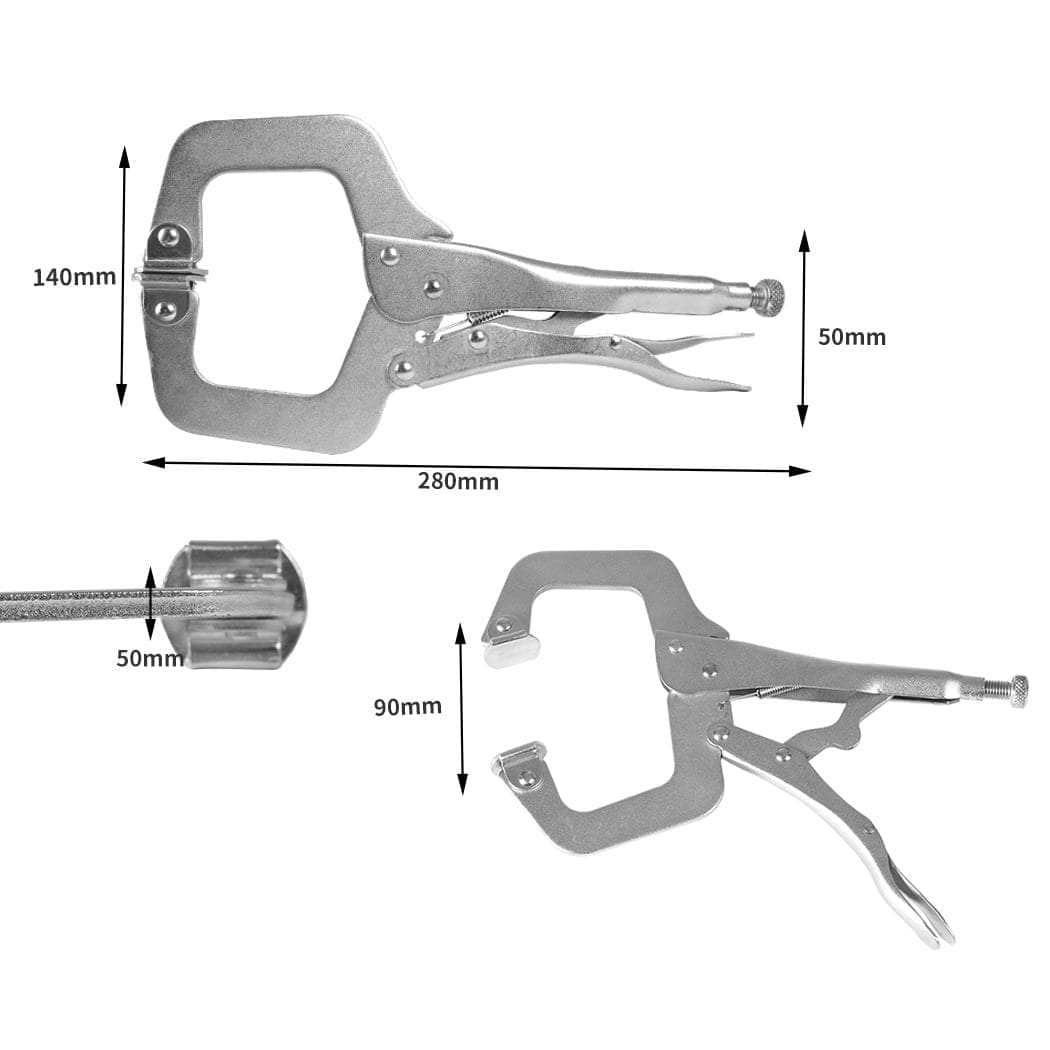 4PCS C Clamps Vice Grip Mig