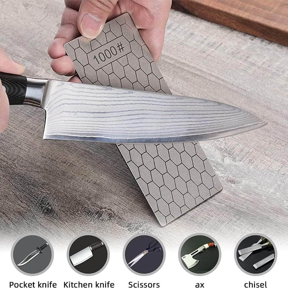 4pcs Diamond Knife Sharpener Sharpening Stone