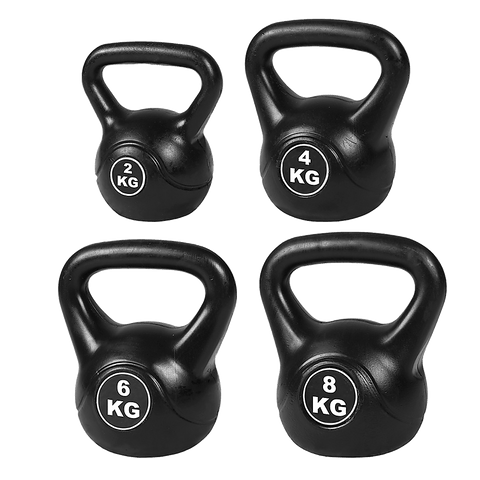 4Pcs Exercise Kettle Bell Weight Set 20Kg