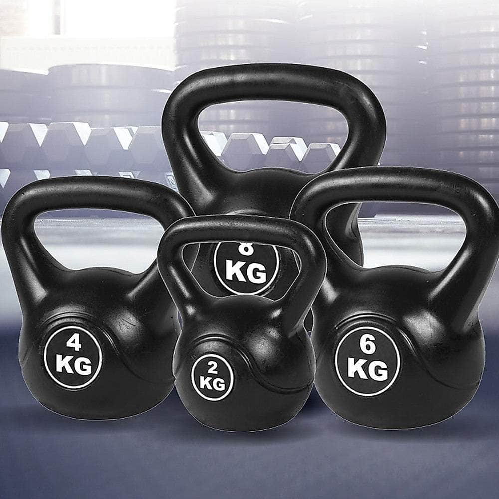 4Pcs Exercise Kettle Bell Weight Set 20Kg