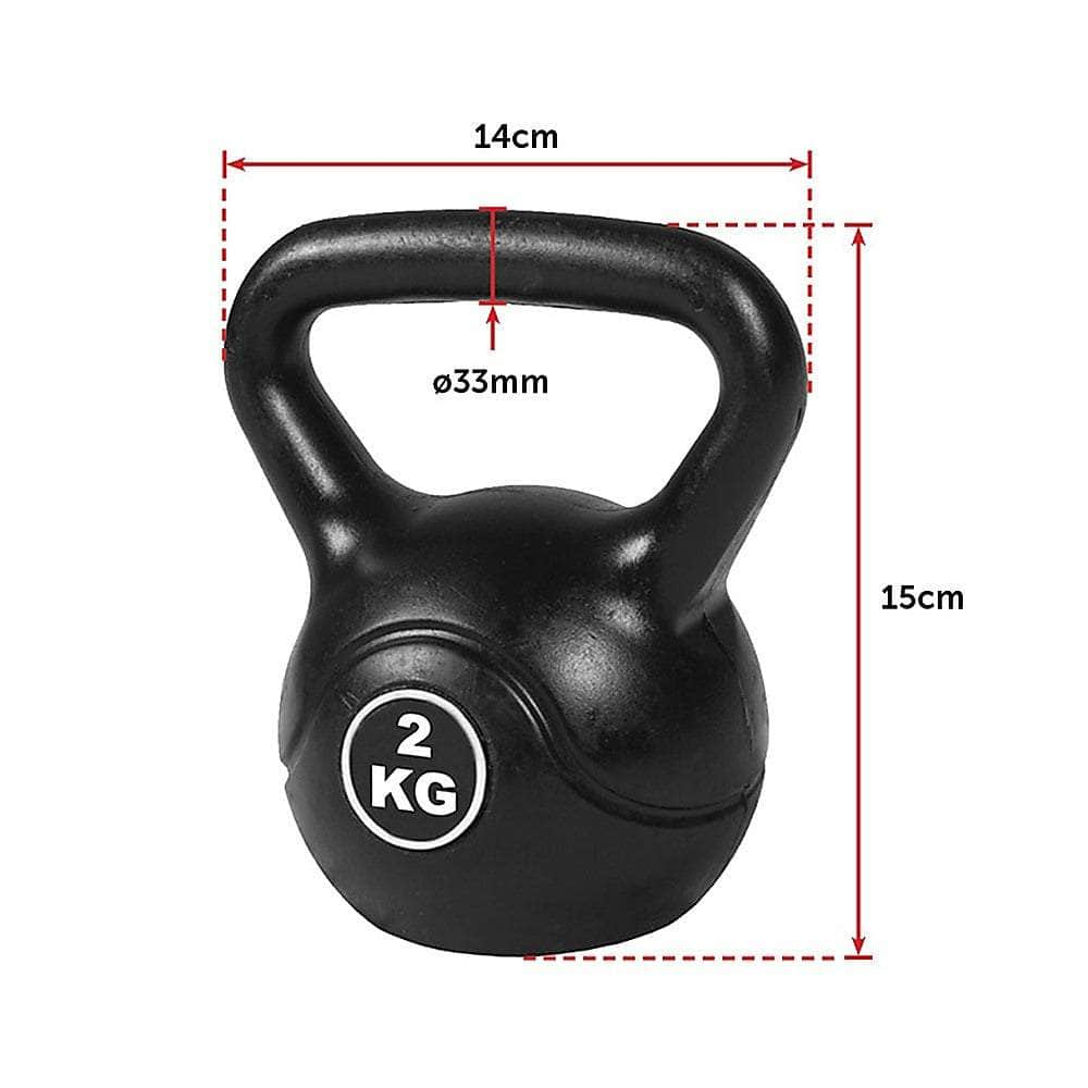 4Pcs Exercise Kettle Bell Weight Set 20Kg