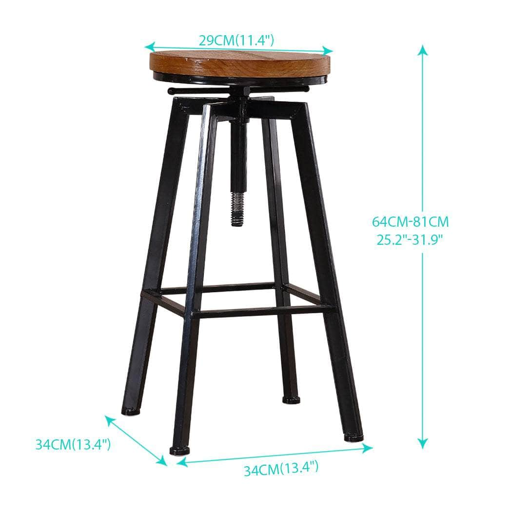 4x Bar Stools Industrial