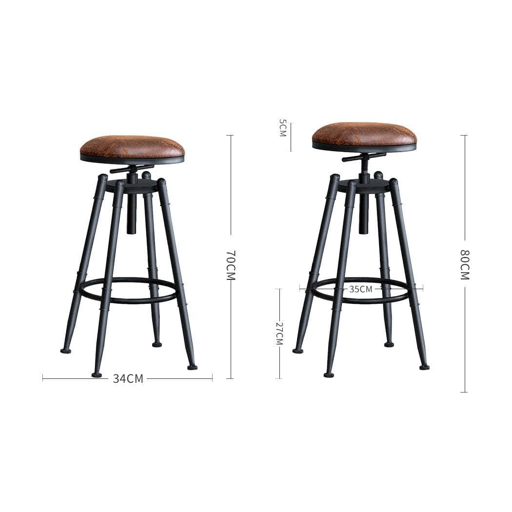 4x Bar Stools Industrial Kitchen