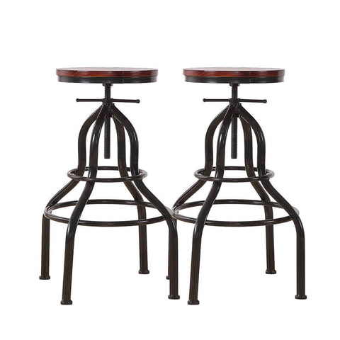 Bar Stool Kitche0n Wooden Leather