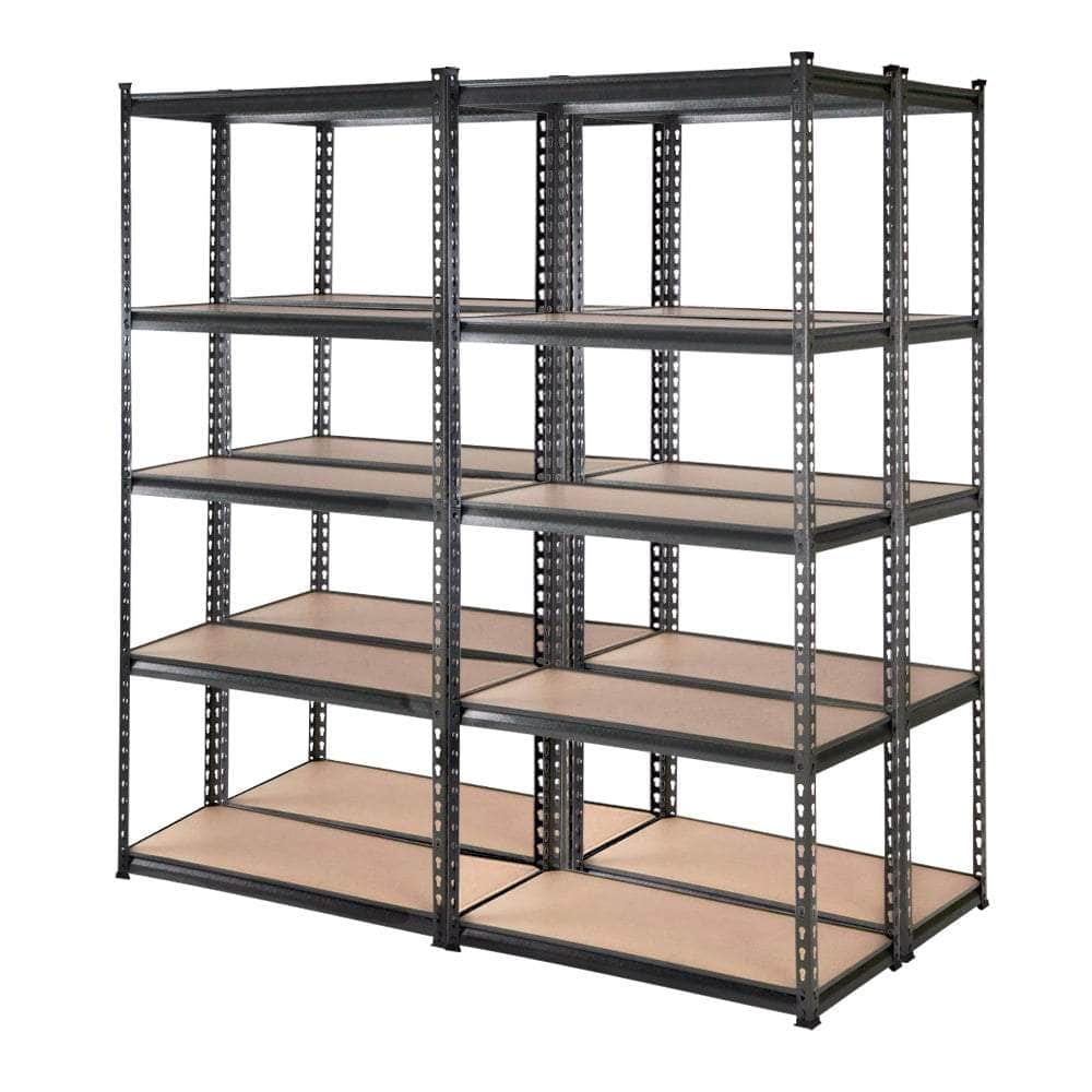 4X1.8M Garage Shelving Warehouse Rack Pallet Racking Storage Charcoal