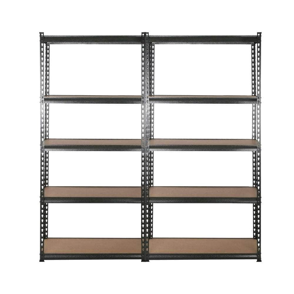 4X1.8M Garage Shelving Warehouse Rack Pallet Racking Storage Charcoal