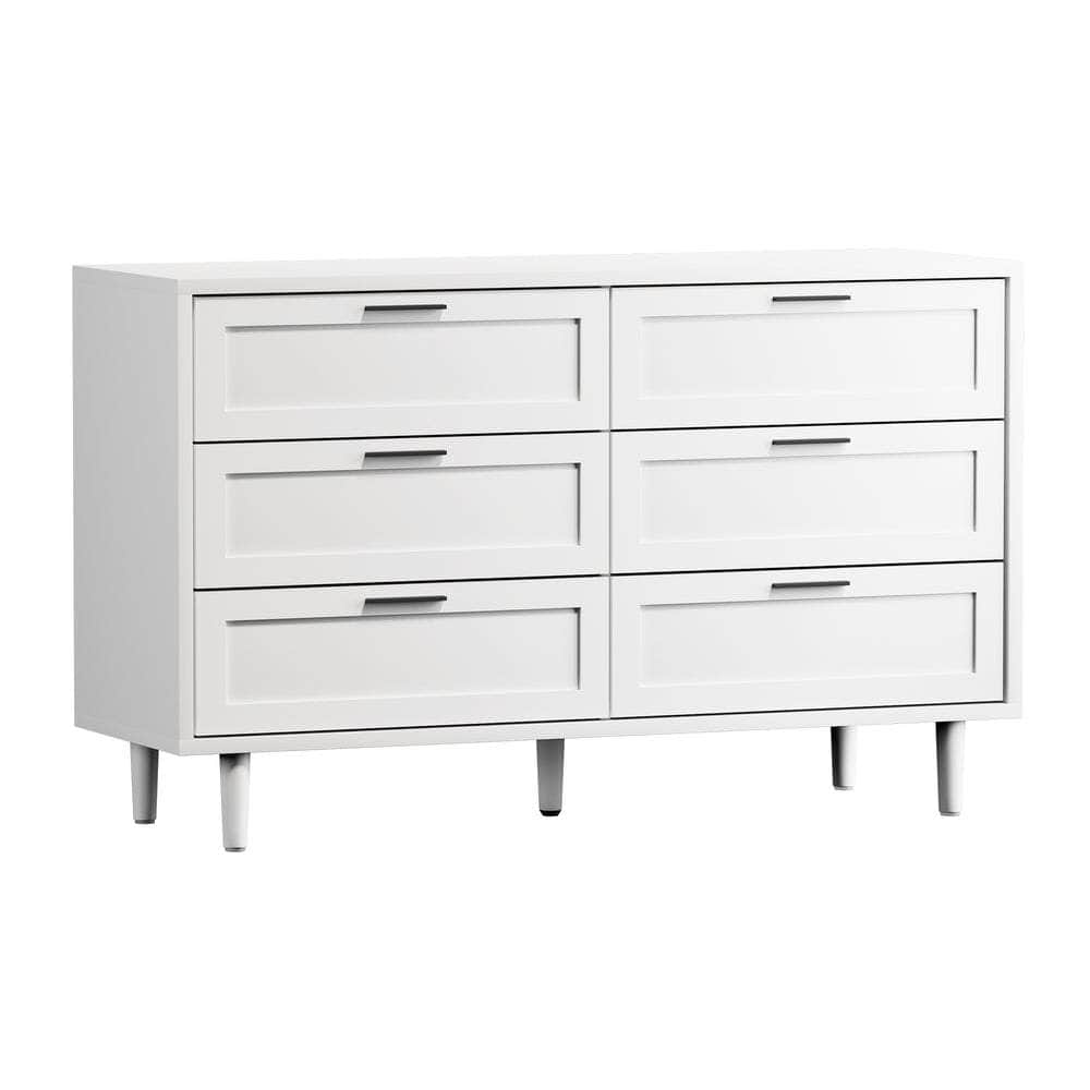 5/6/7 Chest of Drawers Dresser Tallboy Natural/White