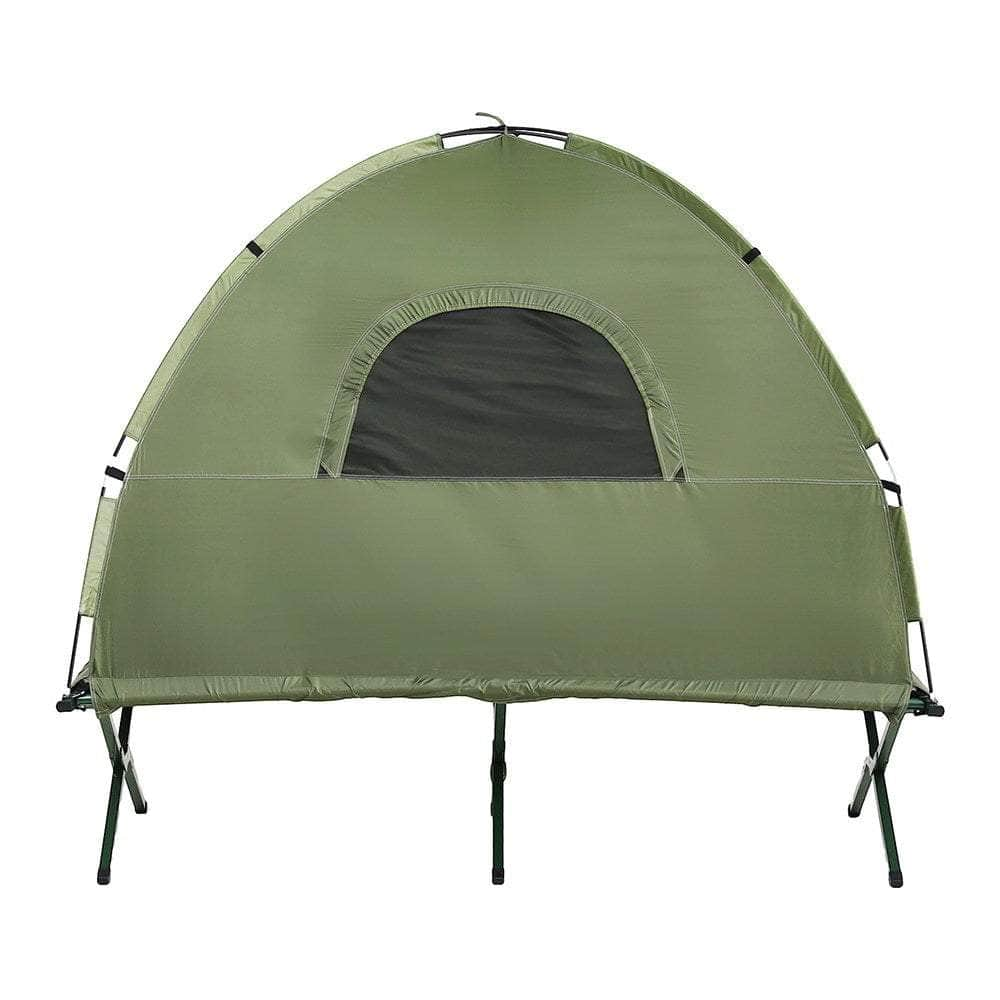 5-in-1 Camping Tent Cot 1-person Air Mattress Camping Bed