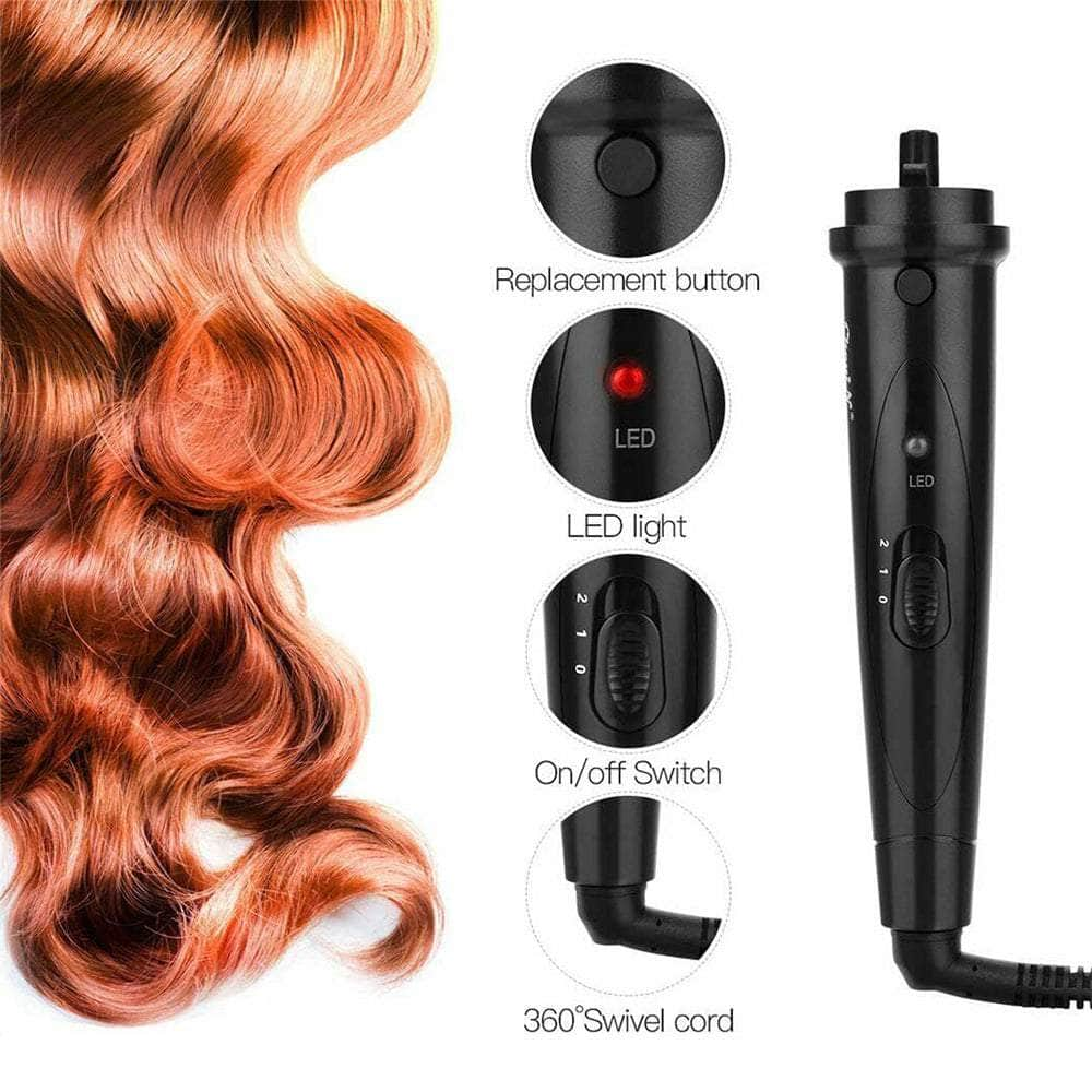 5-In-1 Hair Curler Wand Set Ceramic