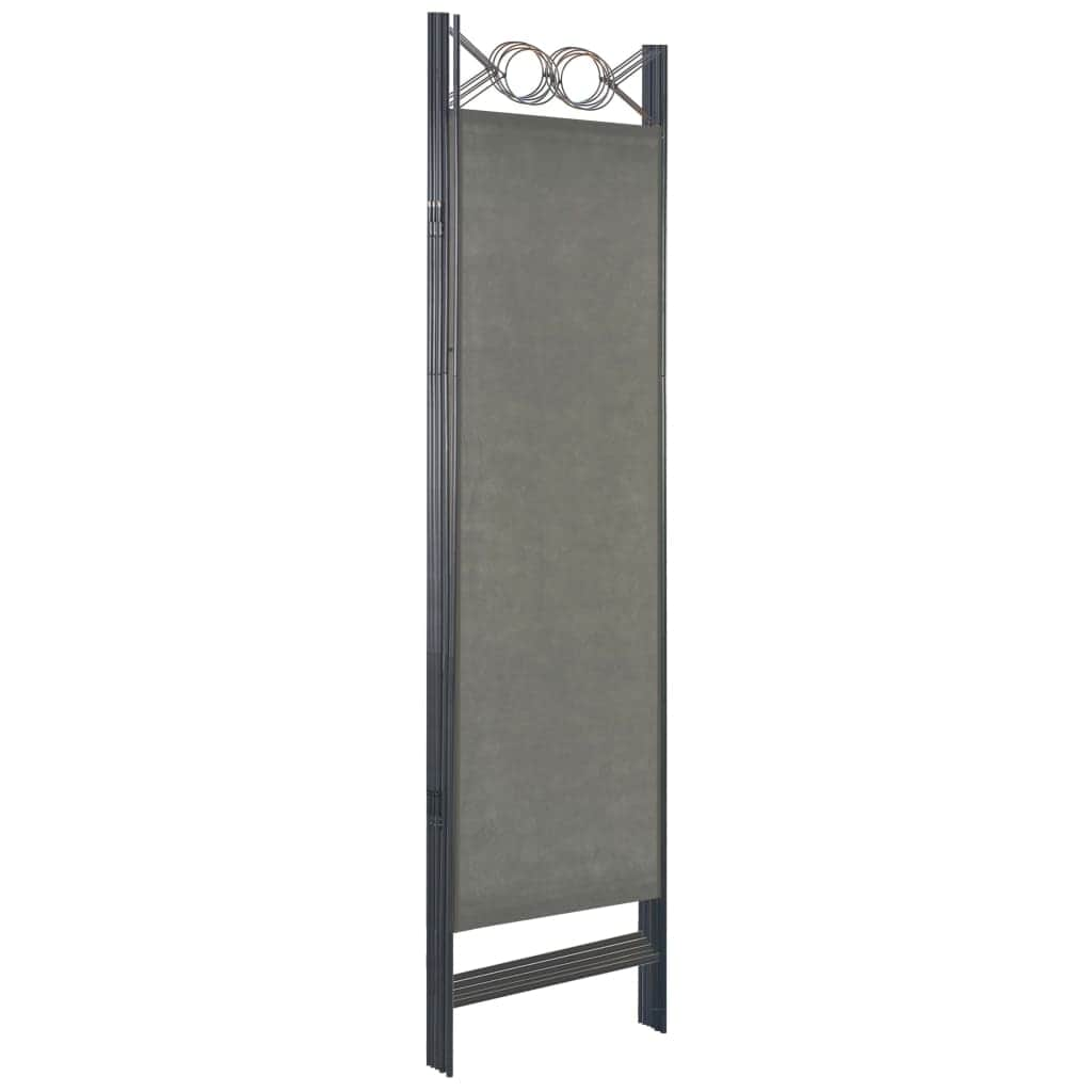 5-Panel Room Divider Anthracite