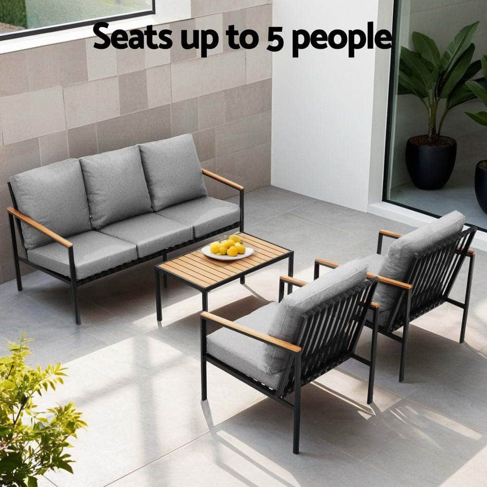 5-Seater Outdoor Sofa Set - Garden Furniture