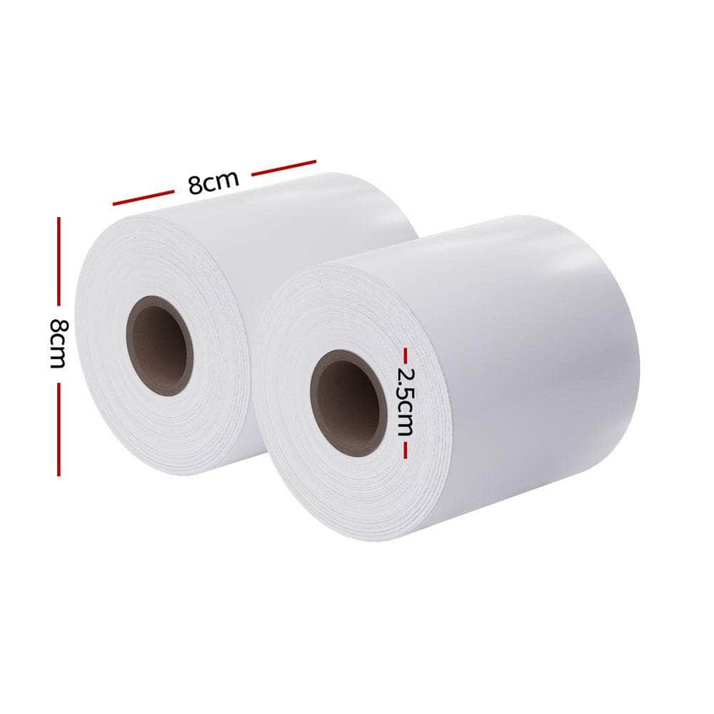 50 Rolls Thermal Label Printer Paper - POS Receipt