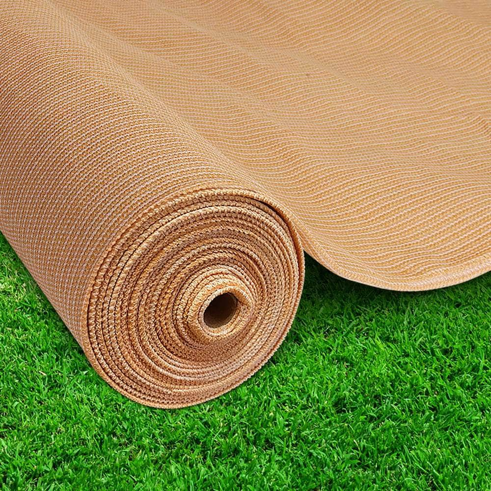 50% Shade Cloth 1.83X10M Shadecloth Sail Hevy Duty Beige