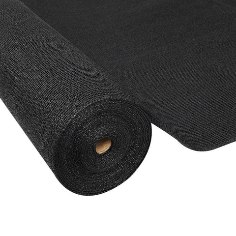 50% Shade Cloth 1.83X20M Shadecloth Sail Heavy Duty Black