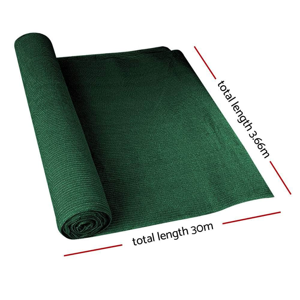 50% Shade Cloth 1.83X30M Shadecloth Sail Heavy Duty Green