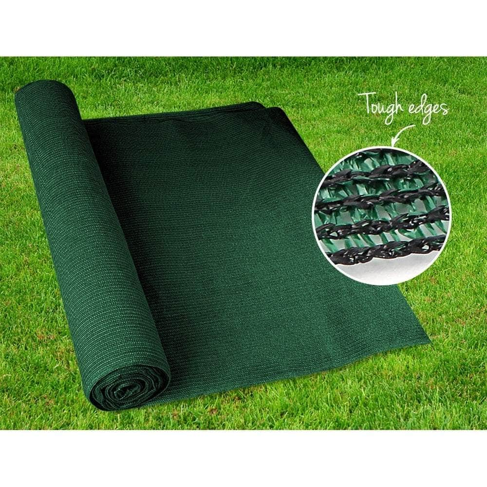 50% Shade Cloth 3.66X20M Shadecloth Sail Heavy Duty Green