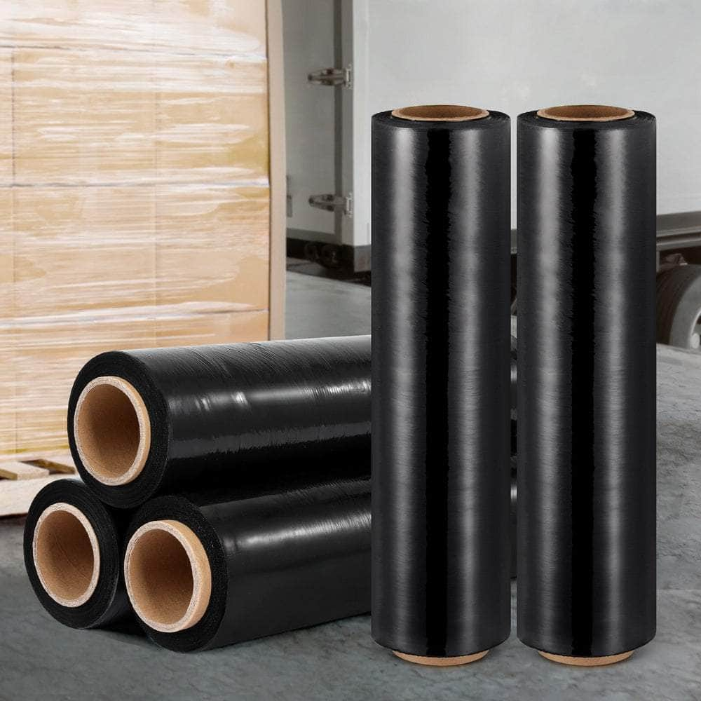 500mm x 400m Stretch Film Pallet Shrink Wrap - 5/6 Rolls