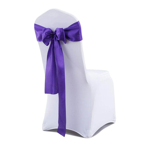 50X Chair Sashes Cover Wedding Party Table Runner