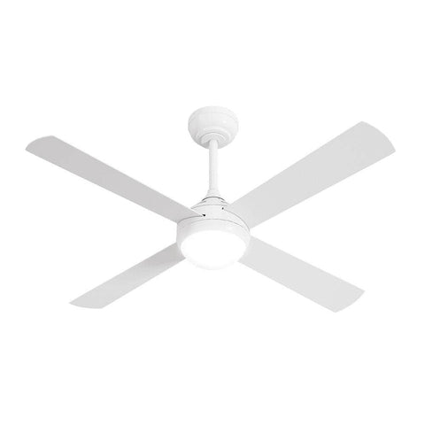 52'' AC Ceiling Fan with Light Remote Control 4 Blades