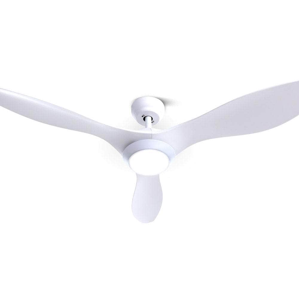 52'' Ceiling Fan Dc Motor W/Light W/Remote - White