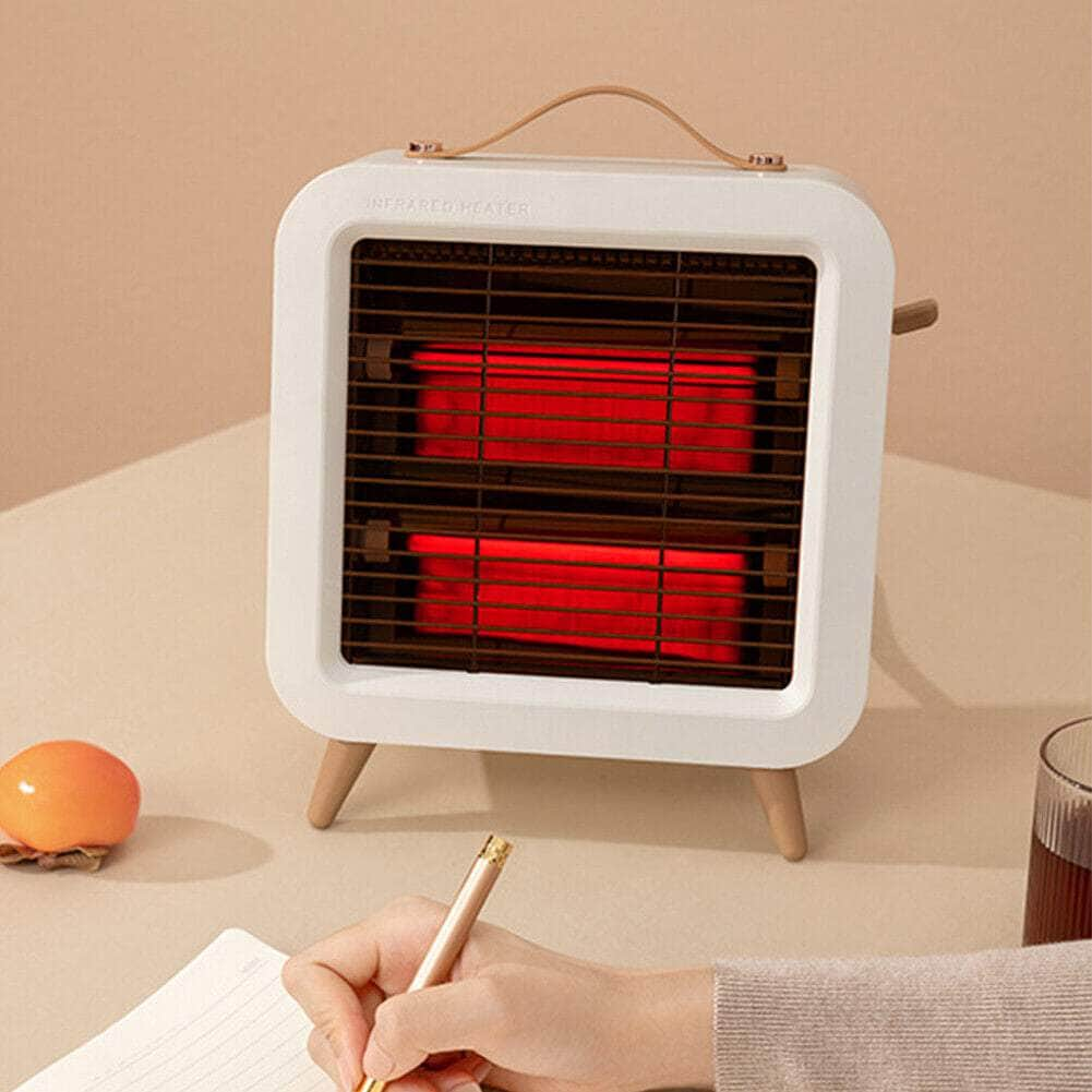 550W Electric Heater Quiet Space Heater Warmer Machine for Home Office Dorm Room