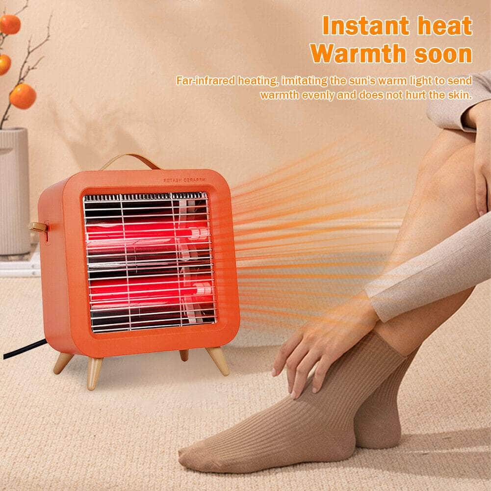 550W Electric Heater Quiet Space Heater Warmer Machine for Home Office Dorm Room