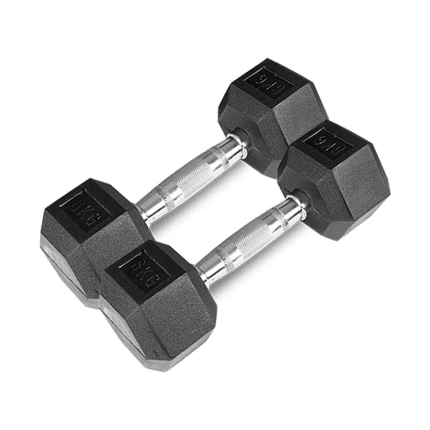 56kg Hex Fixed Dumbbell Set