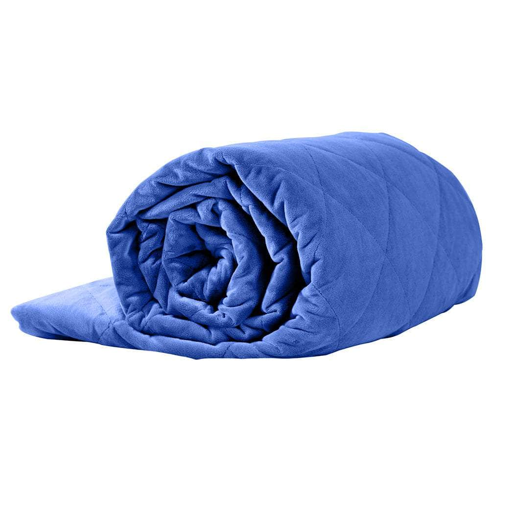 5KG Anti Anxiety Weighted Blanket Blue 5KGS