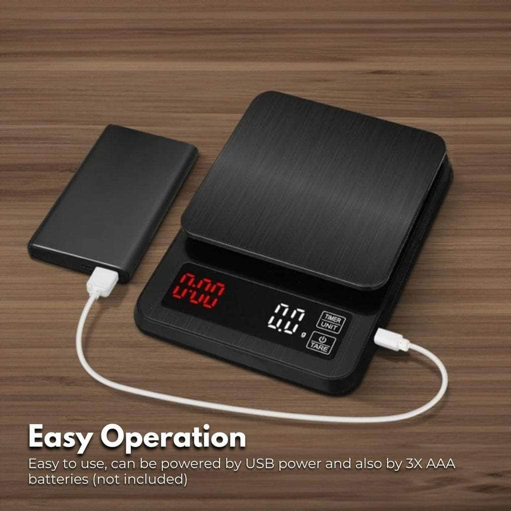 5kg Electronic Digital LCD Kitchen Coffee Weighing Scale