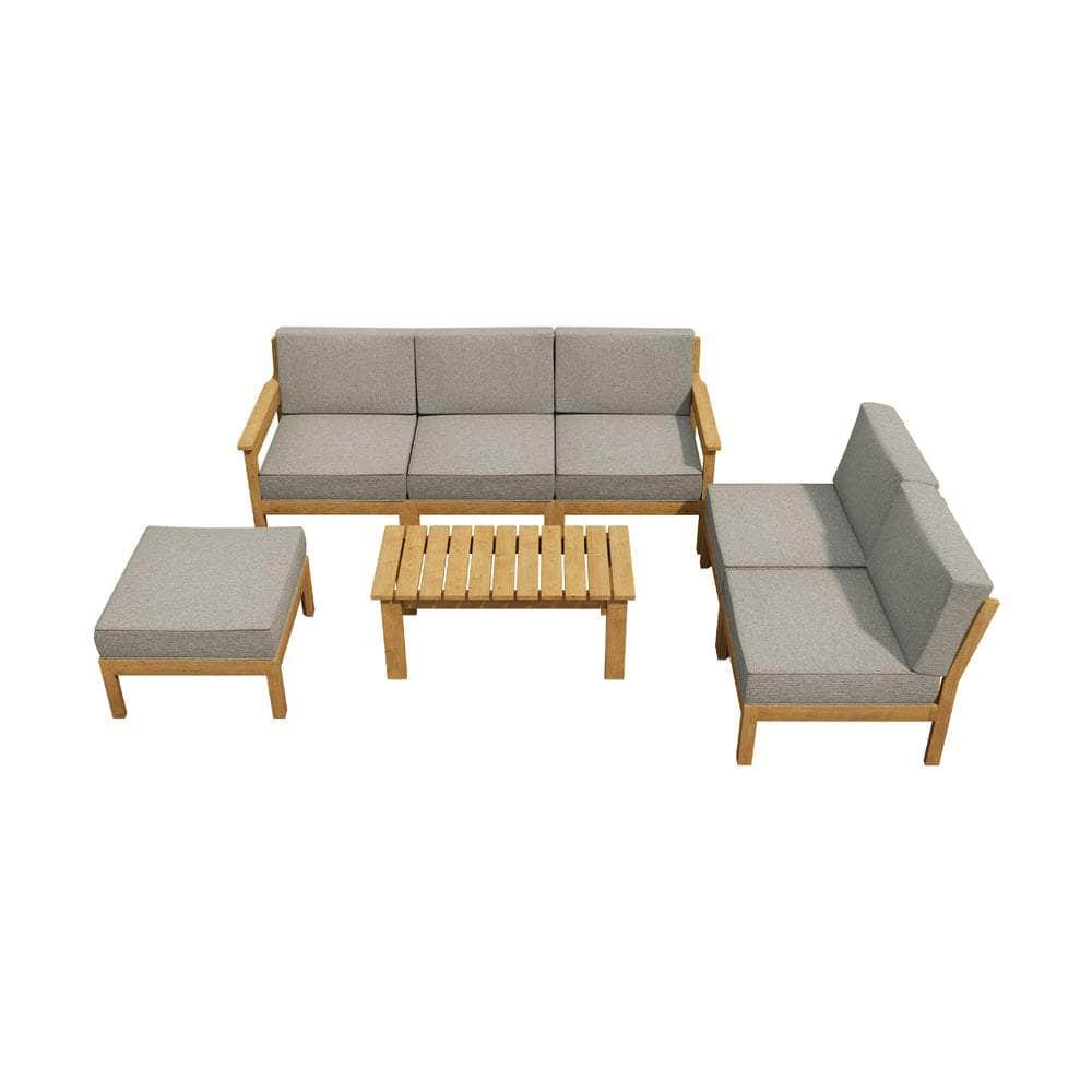 5PCS/7PCS Outdoor Furniture Sofa Set Lounge Setting