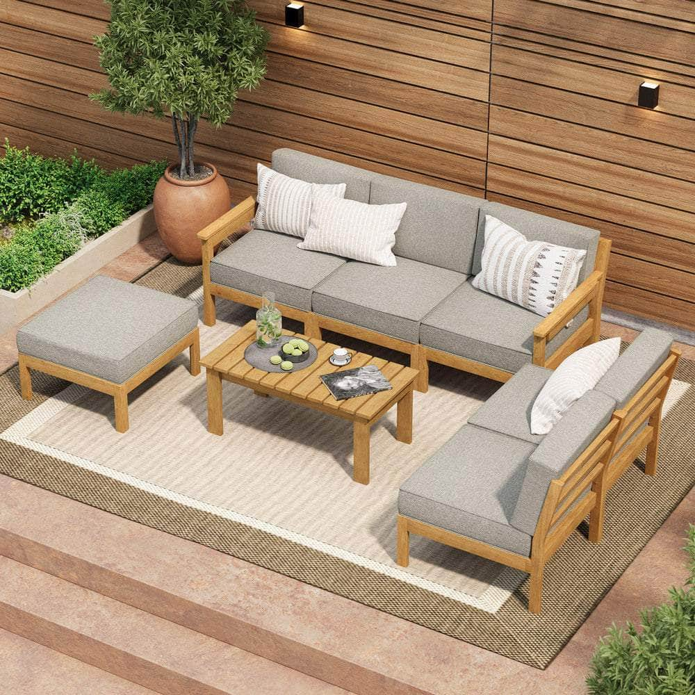 5PCS/7PCS Outdoor Furniture Sofa Set Lounge Setting