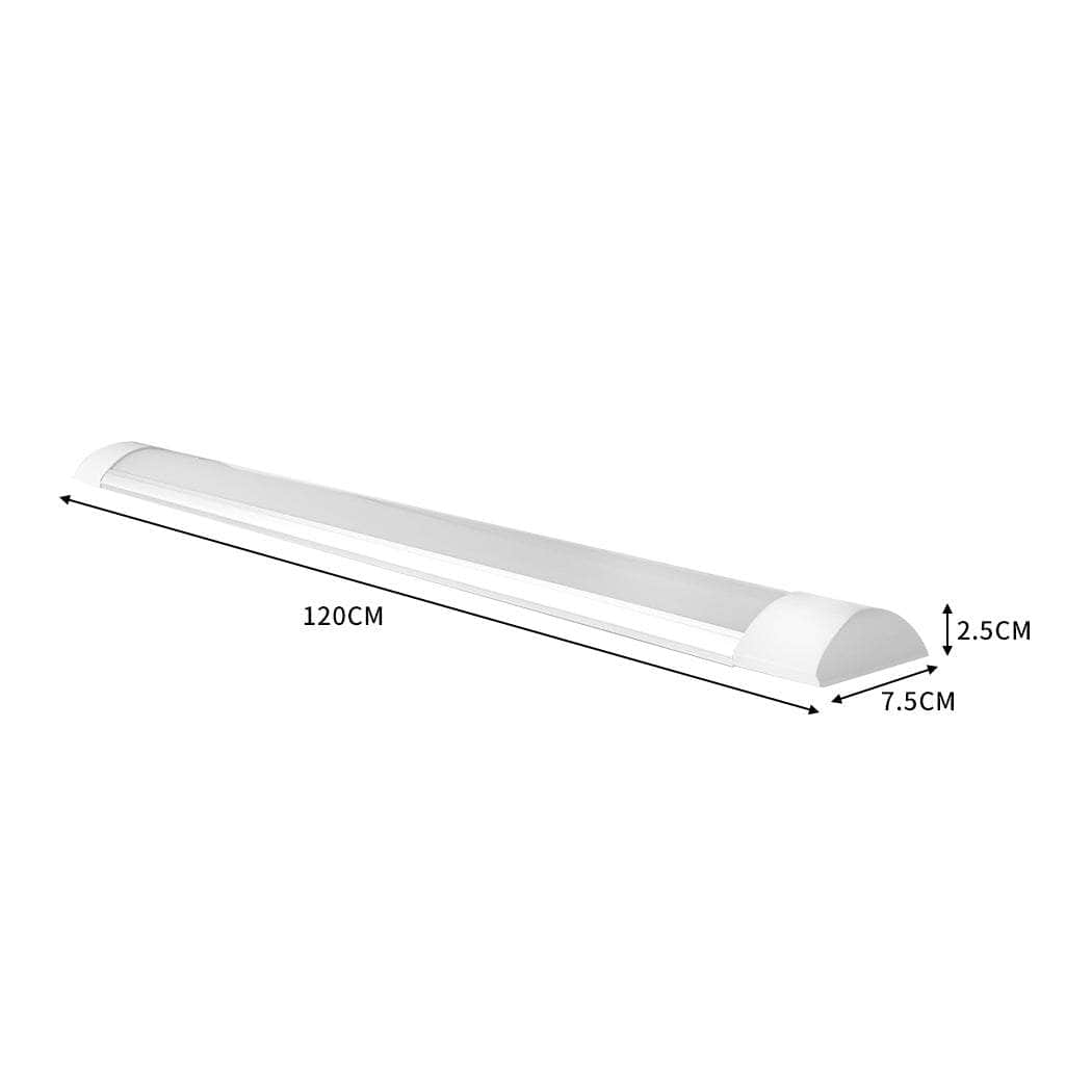 5Pcs LED Slim Ceiling Batten 120 CM x5