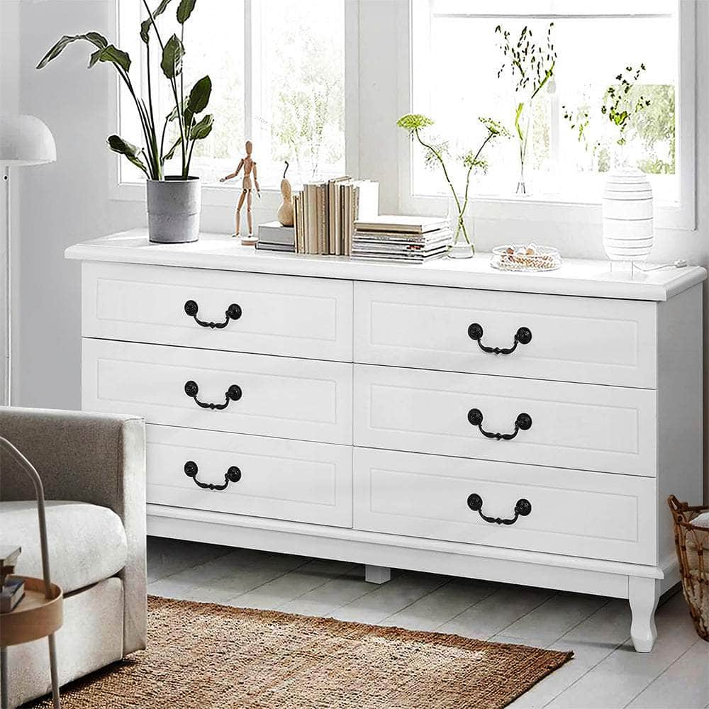 6 Chest Of Drawers - Kubi White