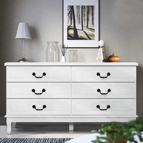 6 Chest Of Drawers - Kubi White