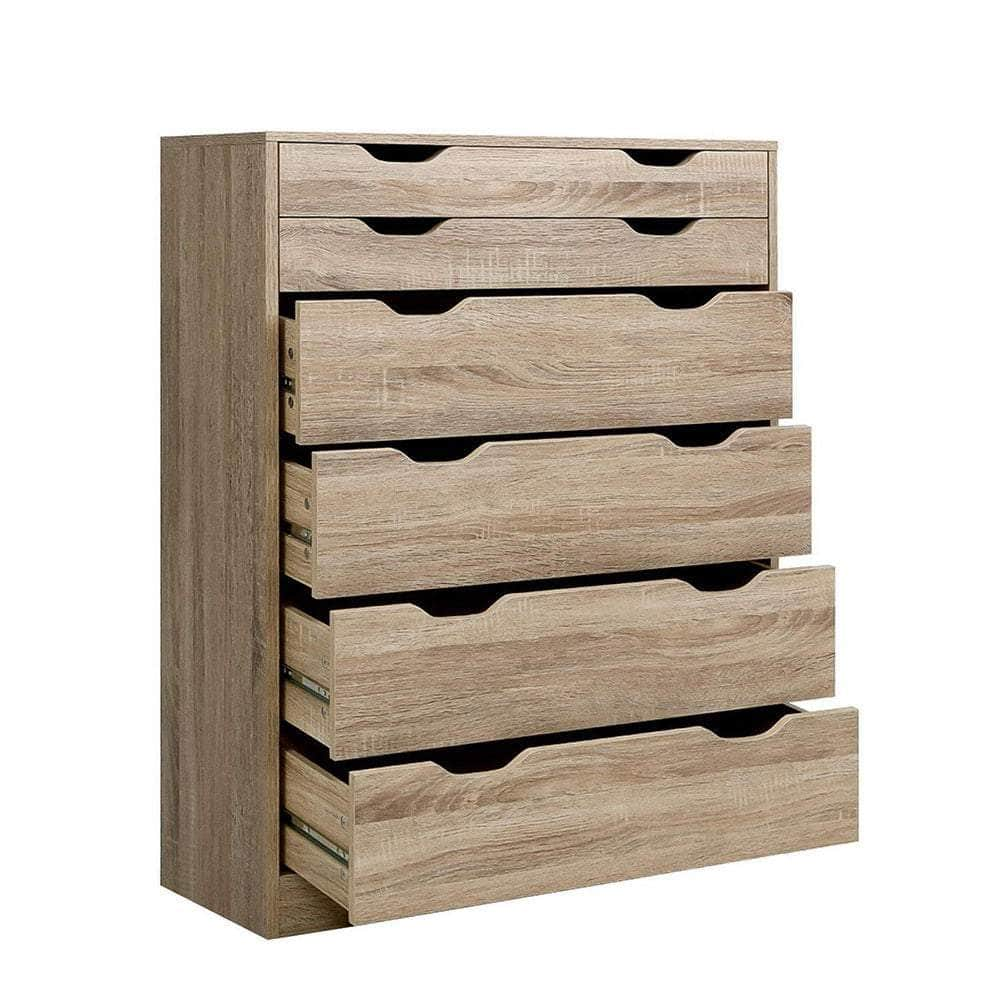 6 Chest Of Drawers - Myla Oak