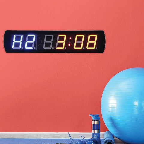 6 Digit Digital Timer Interval Fitness Clock