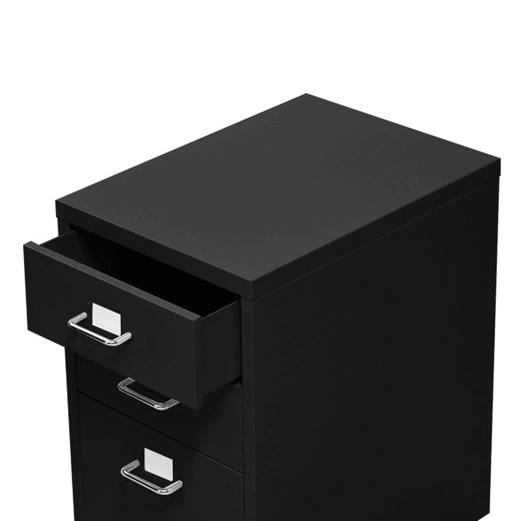 6 Drawer Office Cabinet Drawers Black